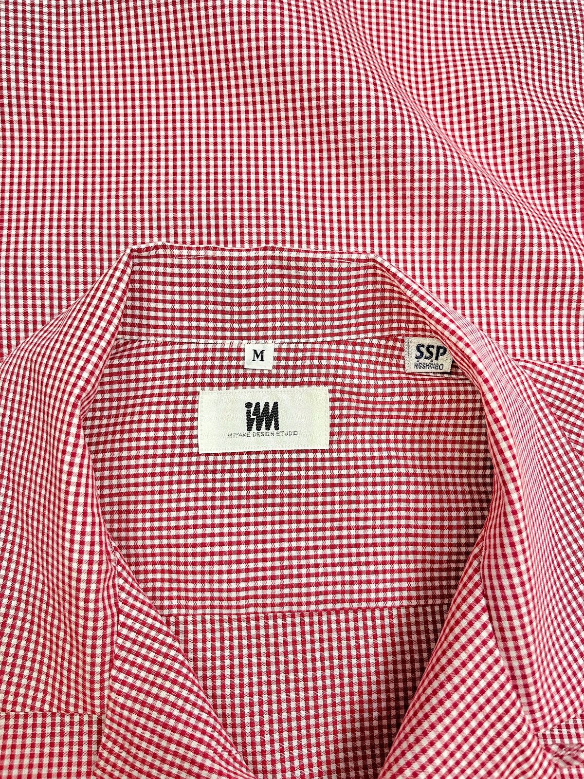 Issey Miyake Issey Miyake Made In Japan Vintage Gingham Shirt Size US M / EU 48-50 / 2 - 6 Thumbnail