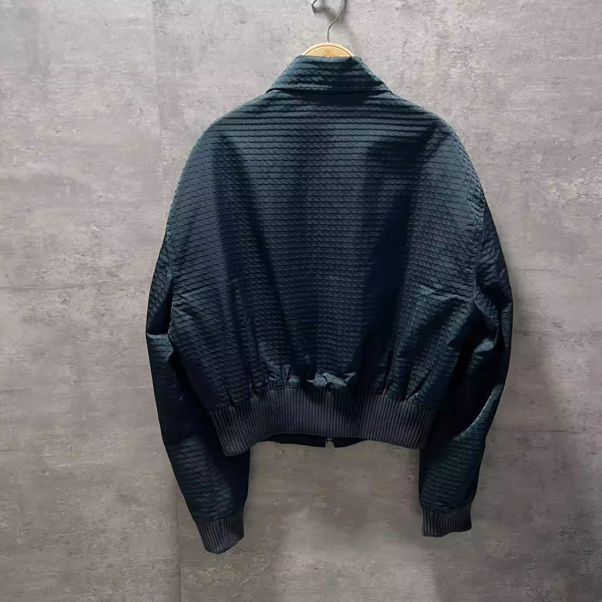 Raf Simons Pilot's Short Jacket with Lapel and Lapel Neck, Dark Navy-2 Size US S / EU 44-46 / 1 - 2 Thumbnail