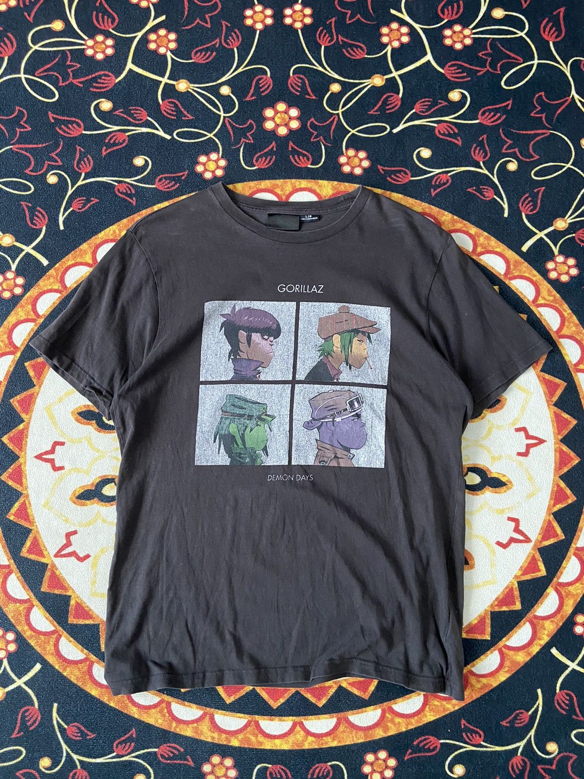Band Tees GORILLAZ PHOTO TEE Size US L / EU 52-54 / 3 - 1 Thumbnail