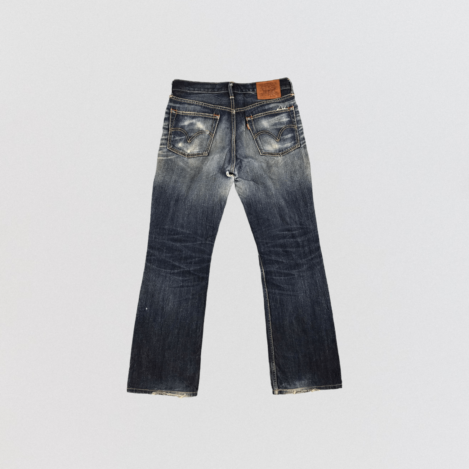 Levi's × Vintage 90s Vintage Blue Wash Levis 707 Jeans-JM1988 Size US 34 / EU 50 - 2 Thumbnail