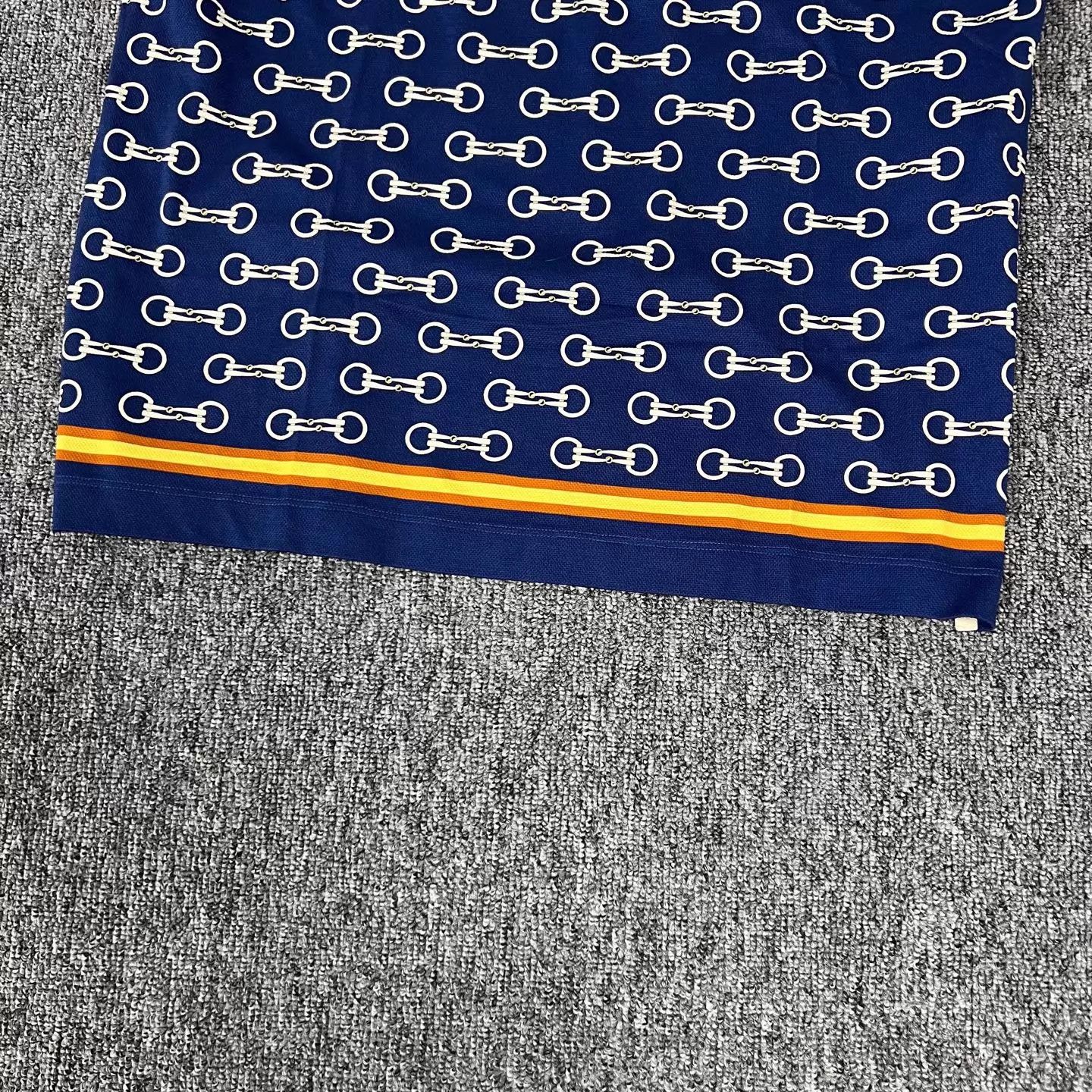 Gucci Gucci 25 All Over Print Knit Polo Short Sleeve L 99 New Size US L / EU 52-54 / 3 - 4 Thumbnail