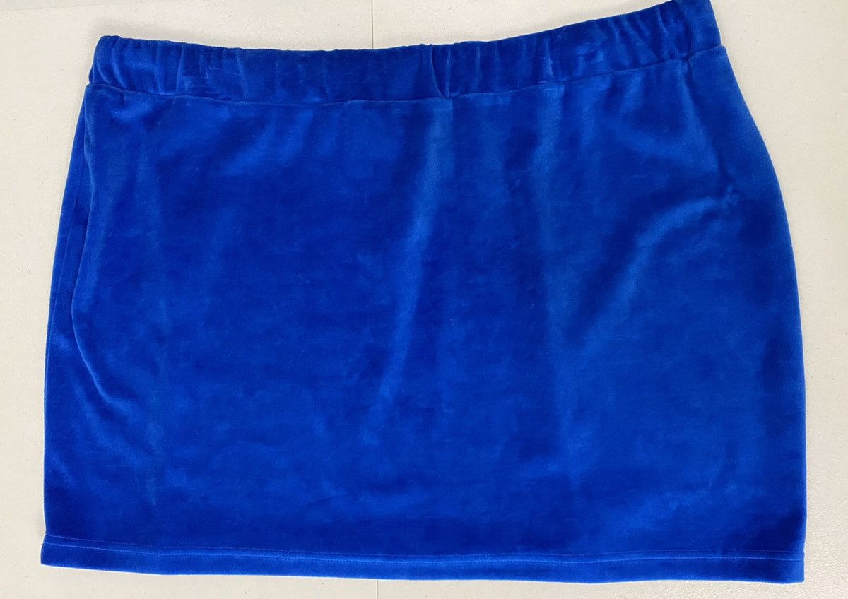 Juicy Couture Juice couture Y2K regal velour royal blue skater skirt 3XL Size 42" / US 20 - 4 Thumbnail