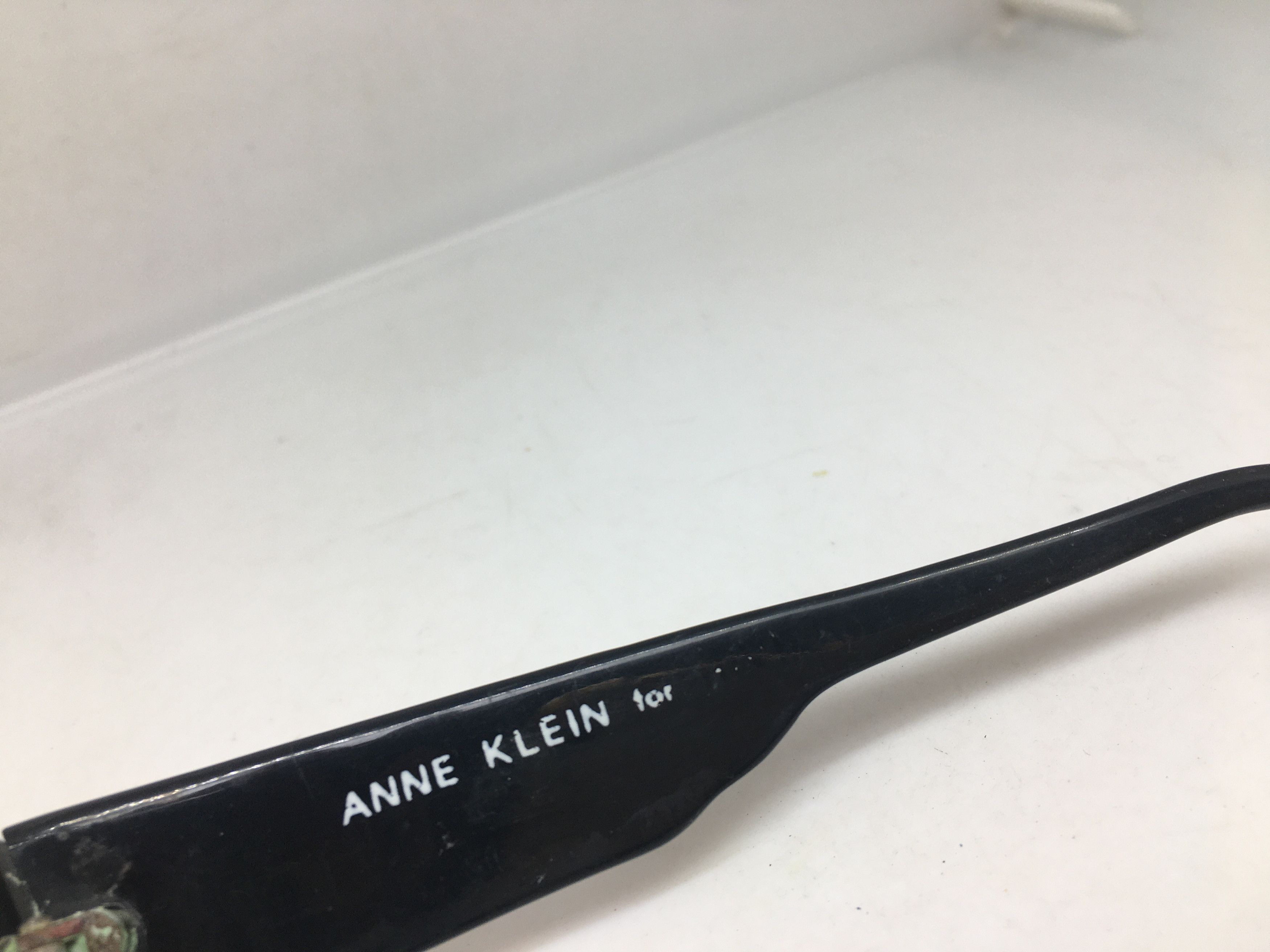Anne Klein Vintage Anne Klein Woman Oversize Sunglasses Frame Diva Size ONE SIZE - 4 Thumbnail