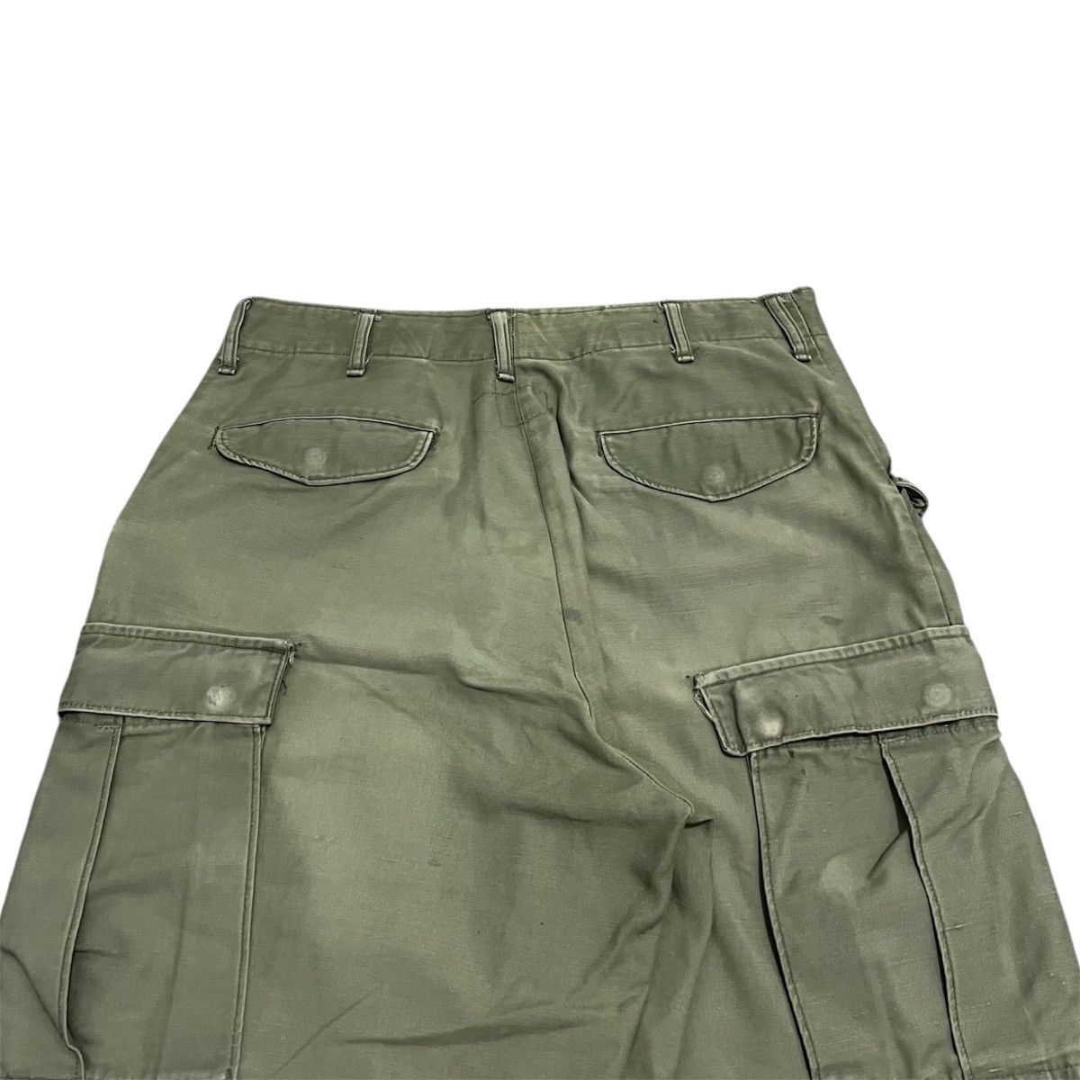 Vintage 70s M65 True Vintage Military War Cargo Pant Amikaji Style Size US 31 - 9 Thumbnail