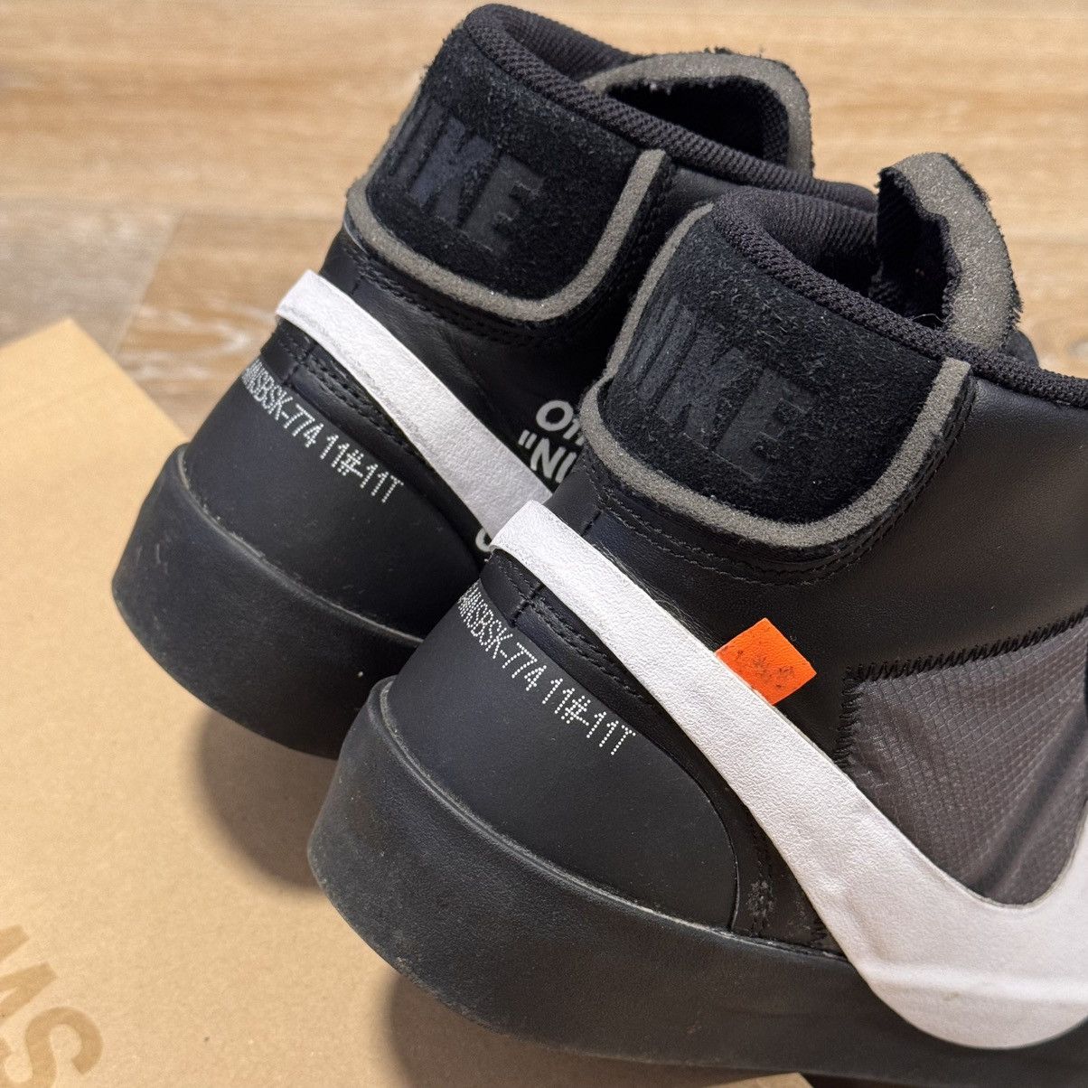 Nike × Off-White Off-White x Nike Blazer Mid “Grim Reaper” Size US 11 / EU 44 - 3 Thumbnail