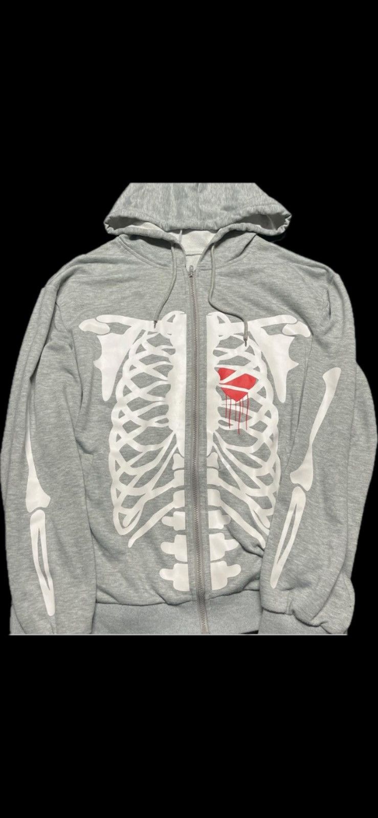 Vintage Melted heart skull sweater Size US XL / EU 56 / 4 - 1 Preview