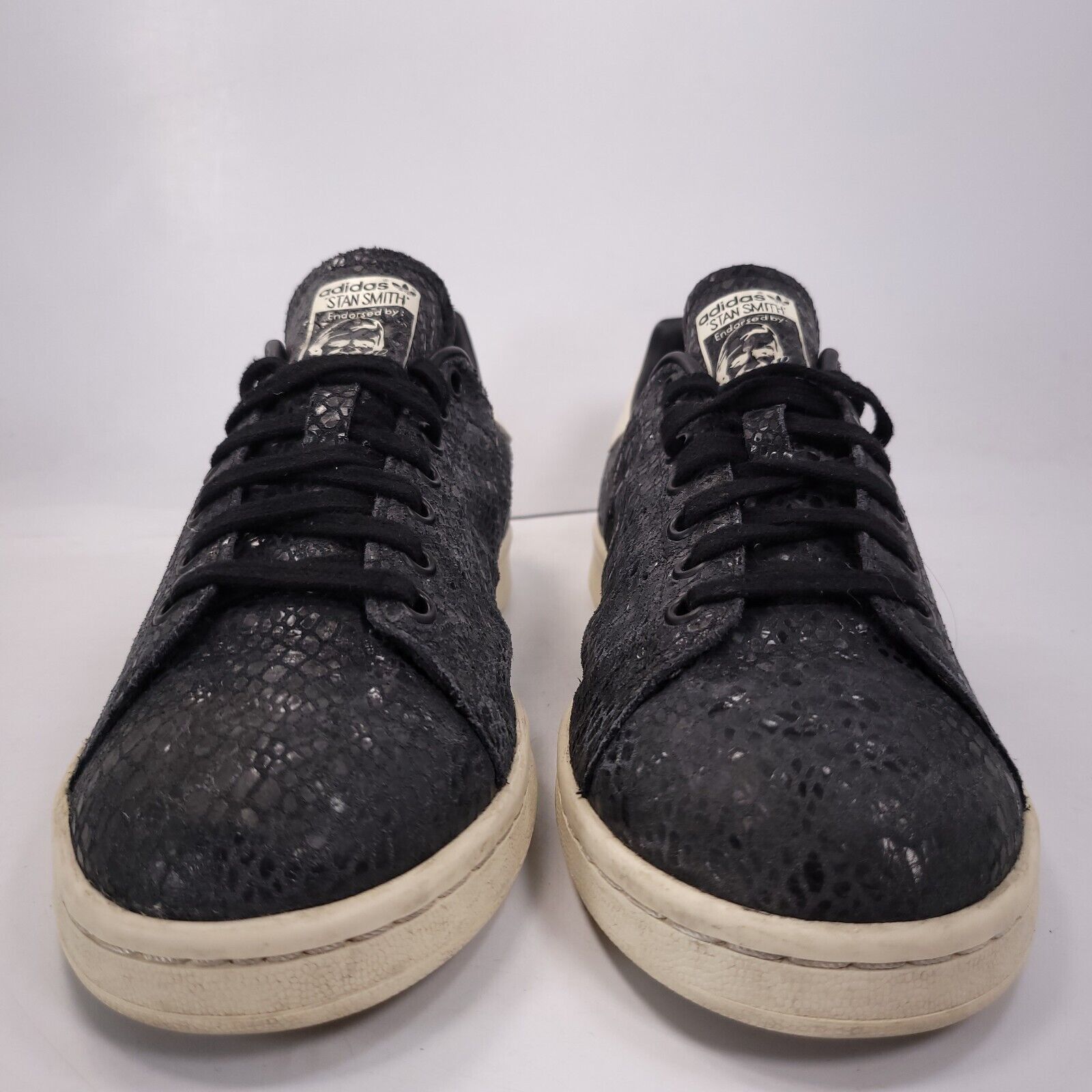 Adidas Adidas Stan Smith Athletic Shoe Womens Size 9 S77344 Black Size US 9 / IT 39 - 2 Thumbnail