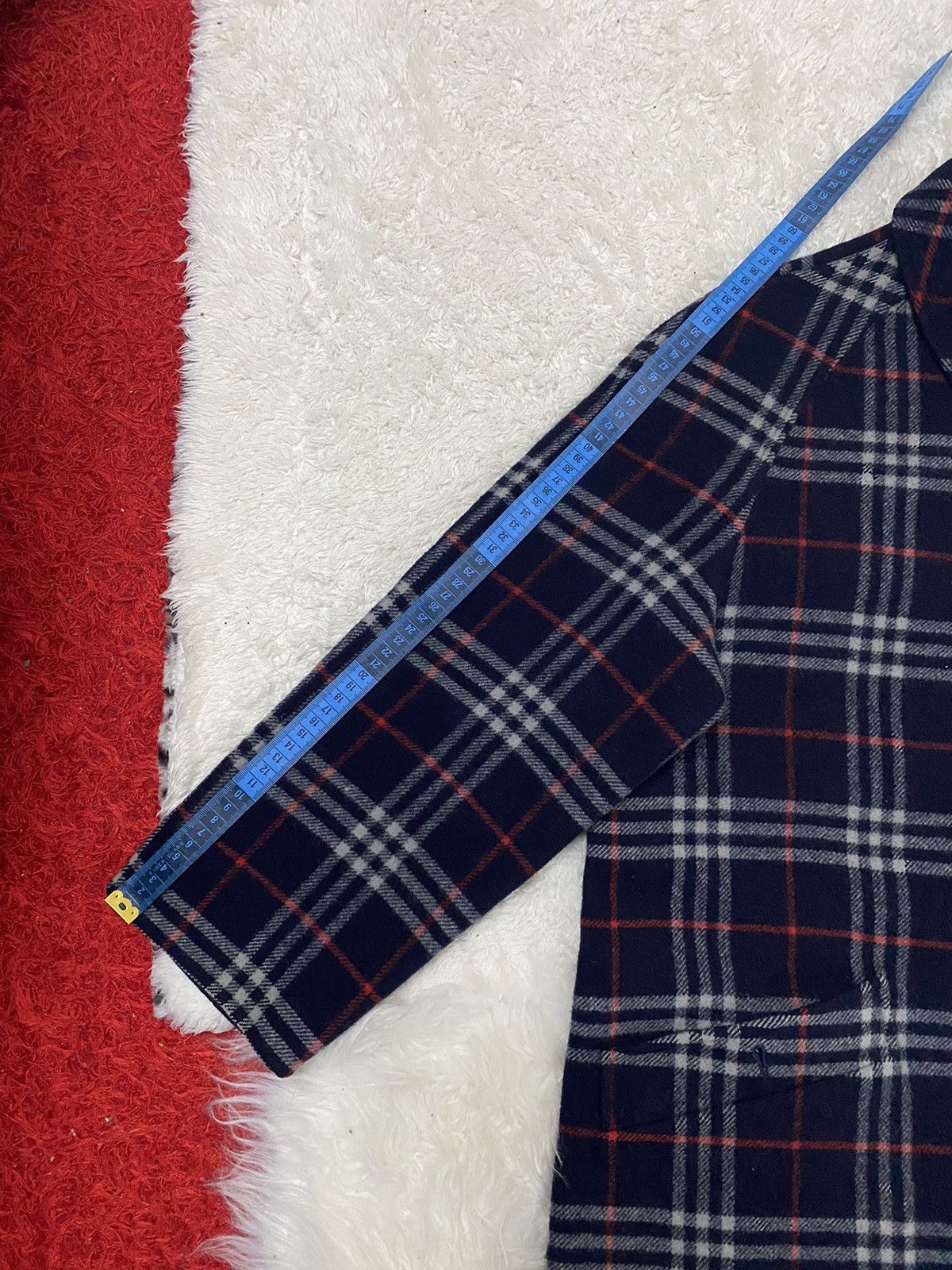 Burberry Prorsum × Vintage VINTAGE REVERSIBLE MONOGRAM WOOL BUTTONS UP BY BURBERRY’S Size US M / EU 48-50 / 2 - 21 Thumbnail
