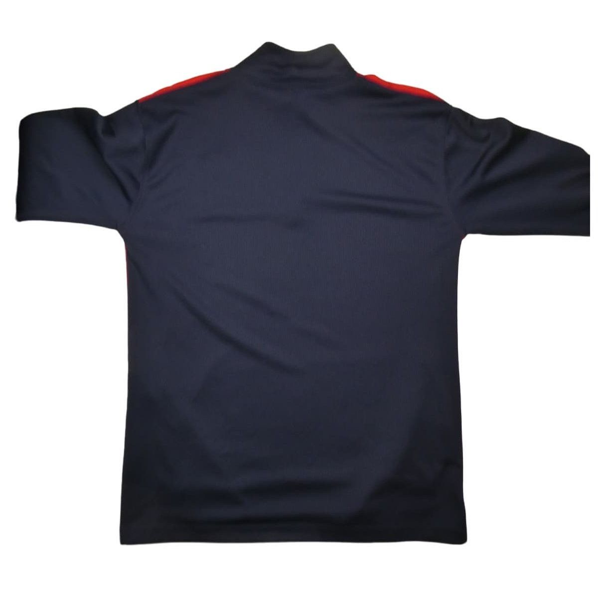 NHL NEW men's Columbus Blue Jackets 1/4 zip shirt, medium, navy Size US M / EU 48-50 / 2 - 2 Thumbnail