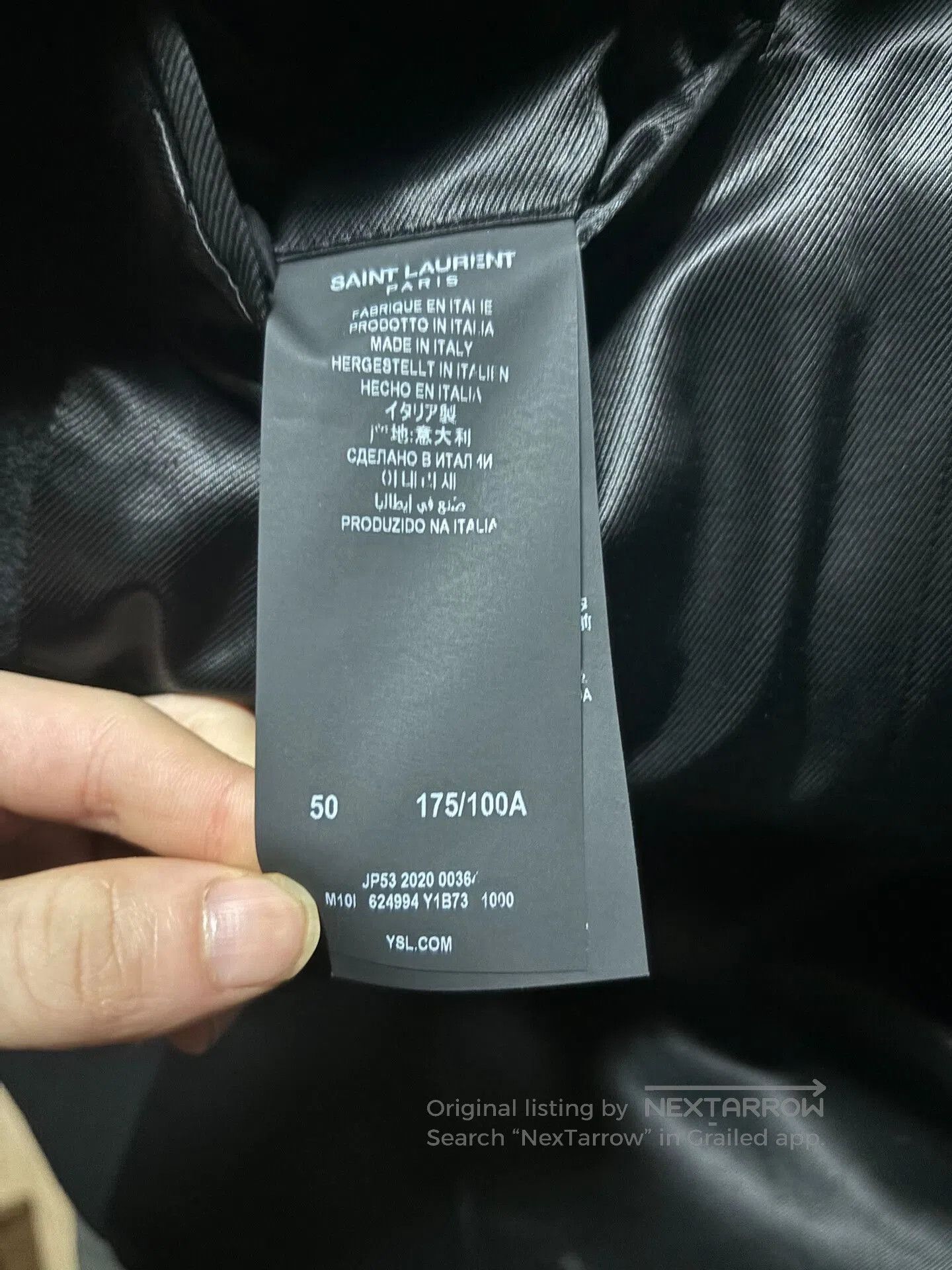 Anthony Vaccarello Saint Laurent 2020FW Gold Button Military Coat. Size US M / EU 48-50 / 2 - 5 Thumbnail