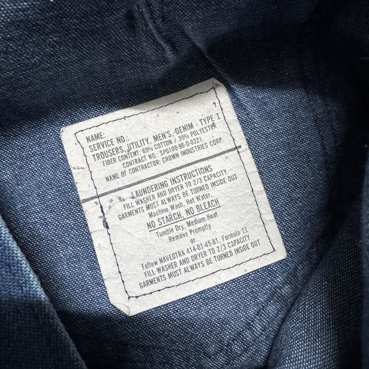 Vintage Vintage USN Navy Seafarer Cropped Pants Martinez Size US 30 / EU 46 - 19 Thumbnail