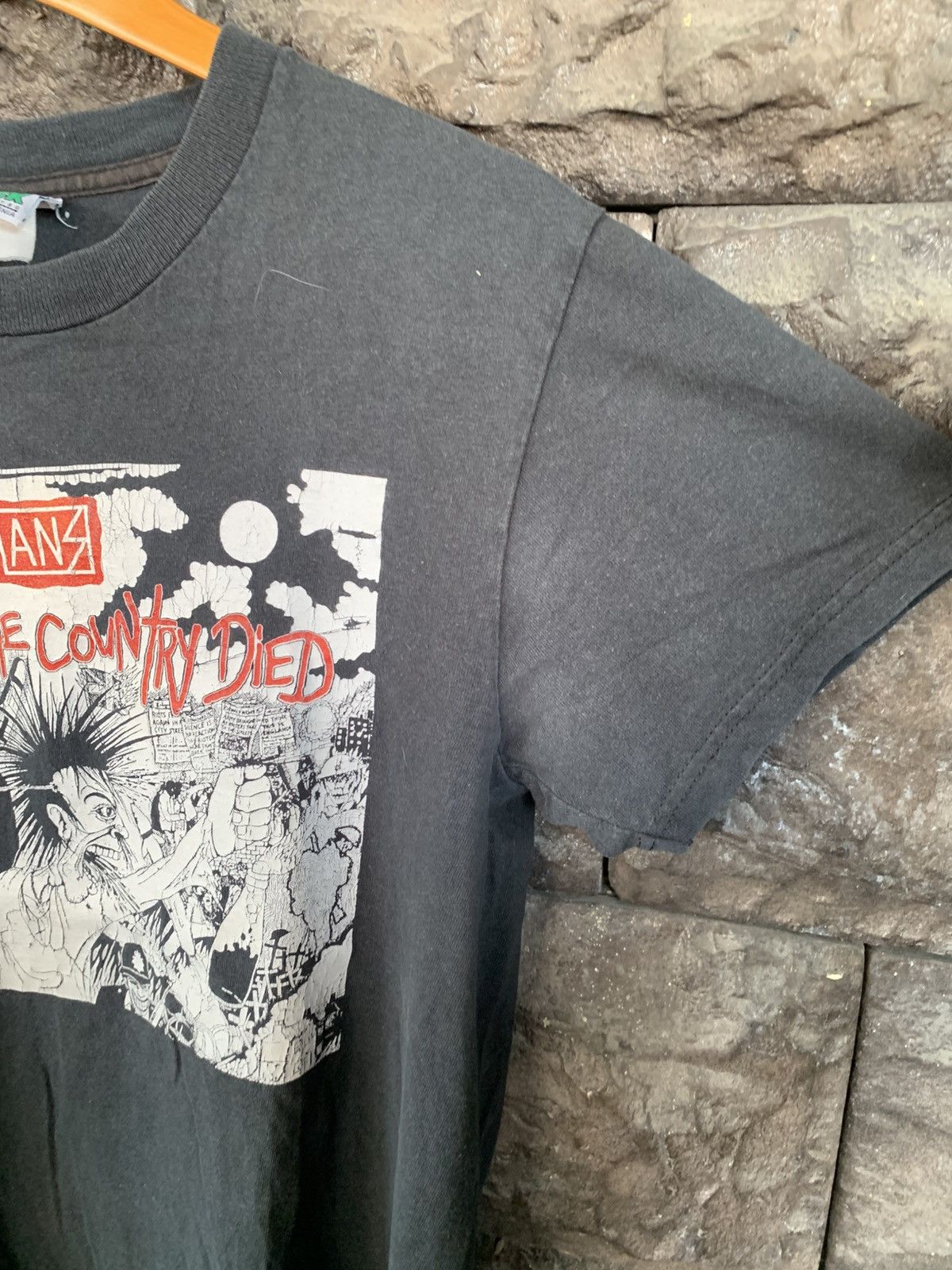 Band Tees Vintage Subhumans Punk Rock Band Cinder Block T shirt Size US M / EU 48-50 / 2 - 4 Thumbnail