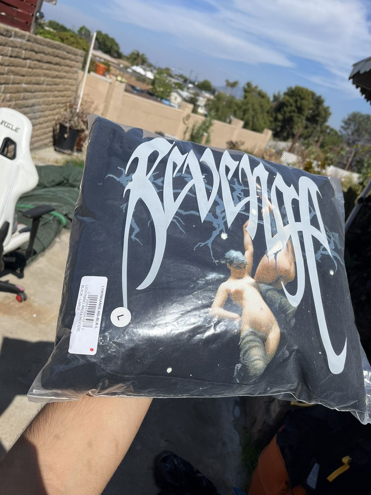 Revenge Revenge Lighting Angel Hoodie Size US L / EU 52-54 / 3 - 7 Thumbnail