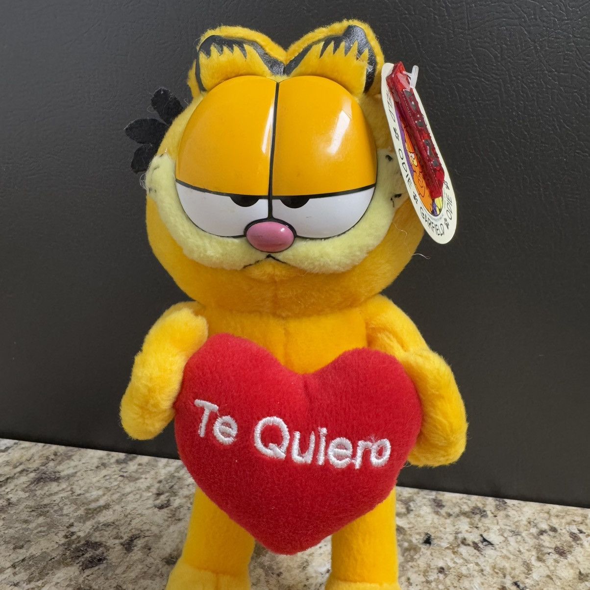 Vintage Vintage Garfield “Te Quiero” 10" Spanish Valentine Plush NWT Size ONE SIZE - 2 Thumbnail
