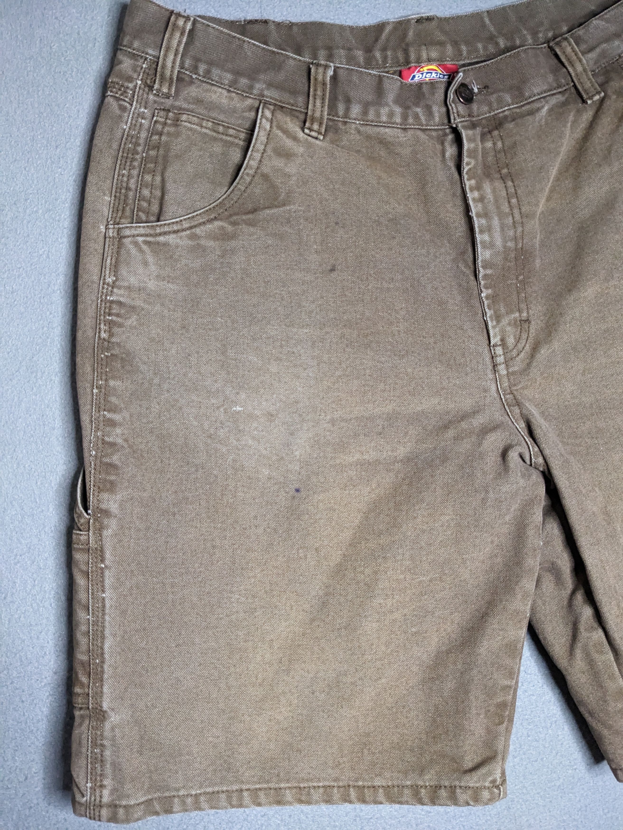 Dickies Dickies Carpenter Shorts Mens Size 36 Duck Canvas Distressed Size US 36 / EU 52 - 5 Thumbnail