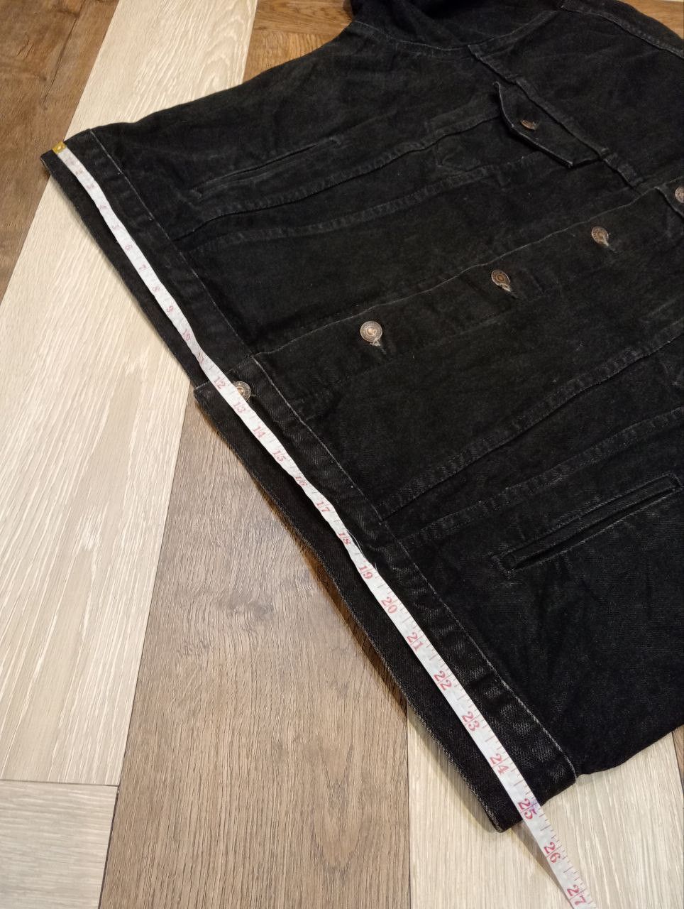 Levi's Vintage Clothing RARE VINTAGE 90s LEVI'S 70507 BLACK DENIM JACKET - SIZE XXL Size US XXL / EU 58 / 5 - 16 Thumbnail