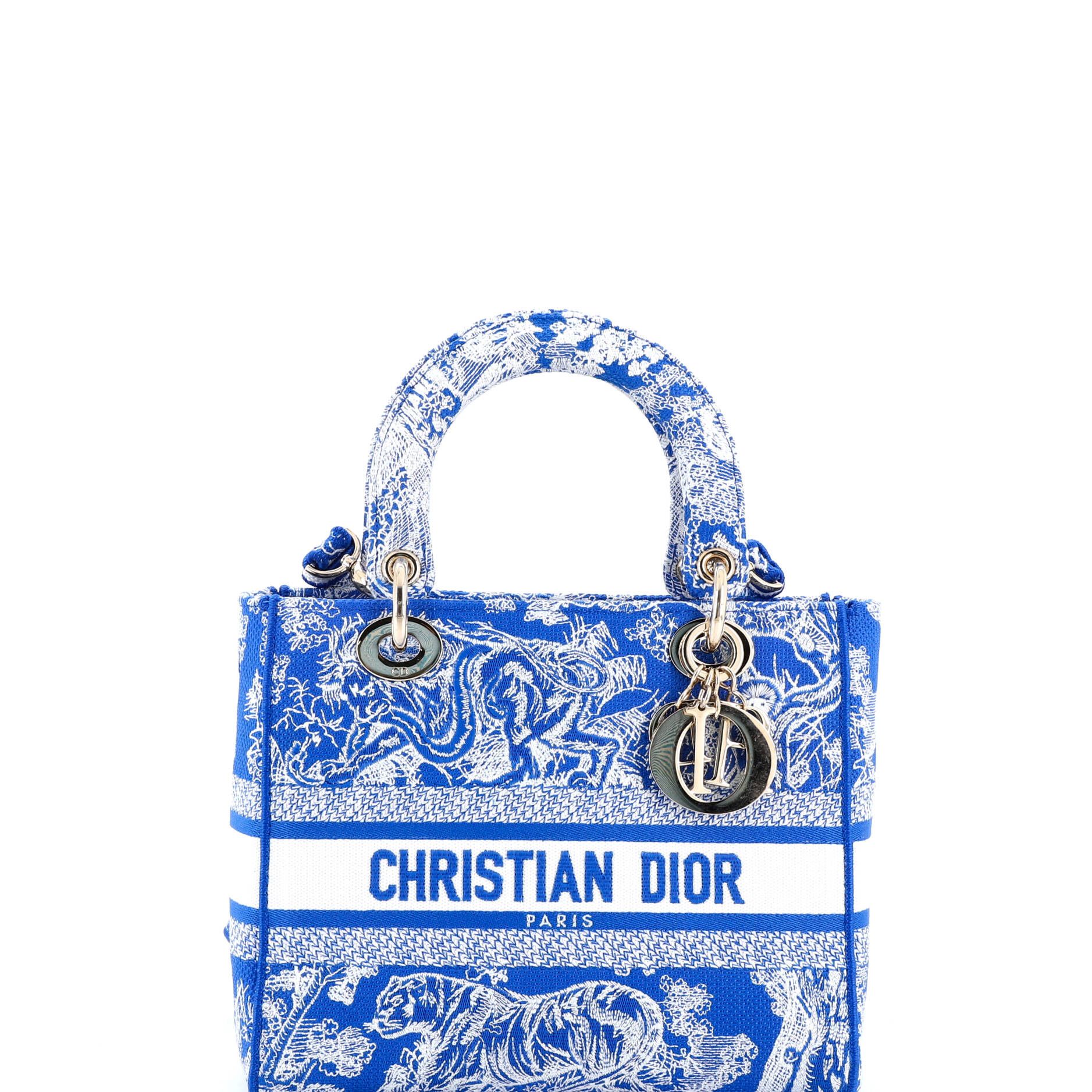 Dior Toile de Jouy Lady D-Lite Bag Size ONE SIZE - 1 Thumbnail