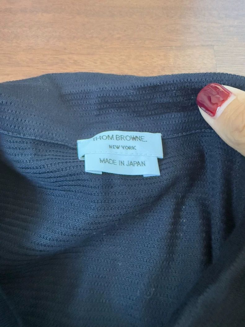 Other Thom Browne Blue polo shirt Size US S / EU 44-46 / 1 - 3 Thumbnail