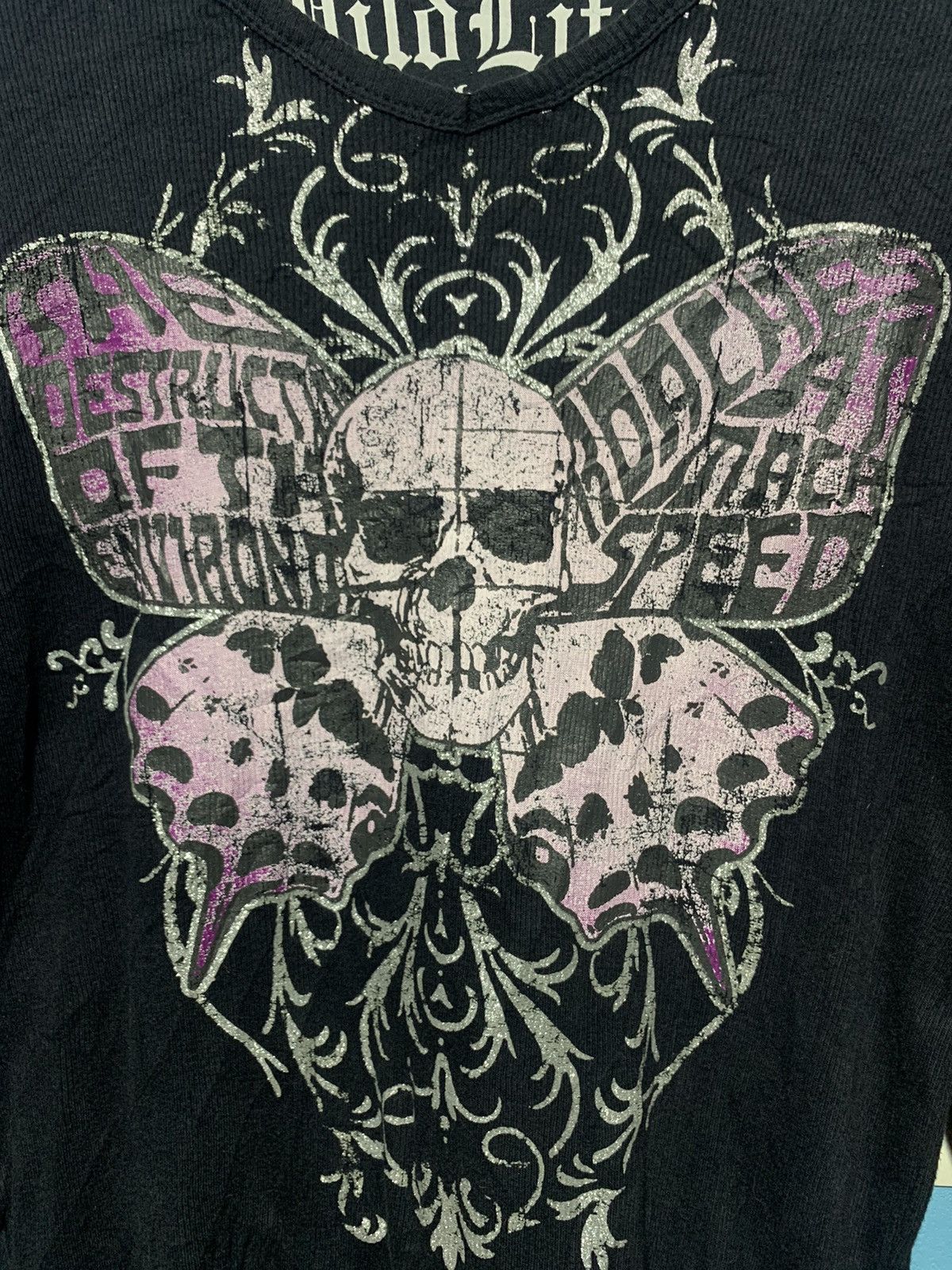 Hysteric Glamour × If Six Was Nine × Japanese Brand Wild Life gothic skull butterfly tribal punk style Size US M / EU 48-50 / 2 - 3 Thumbnail