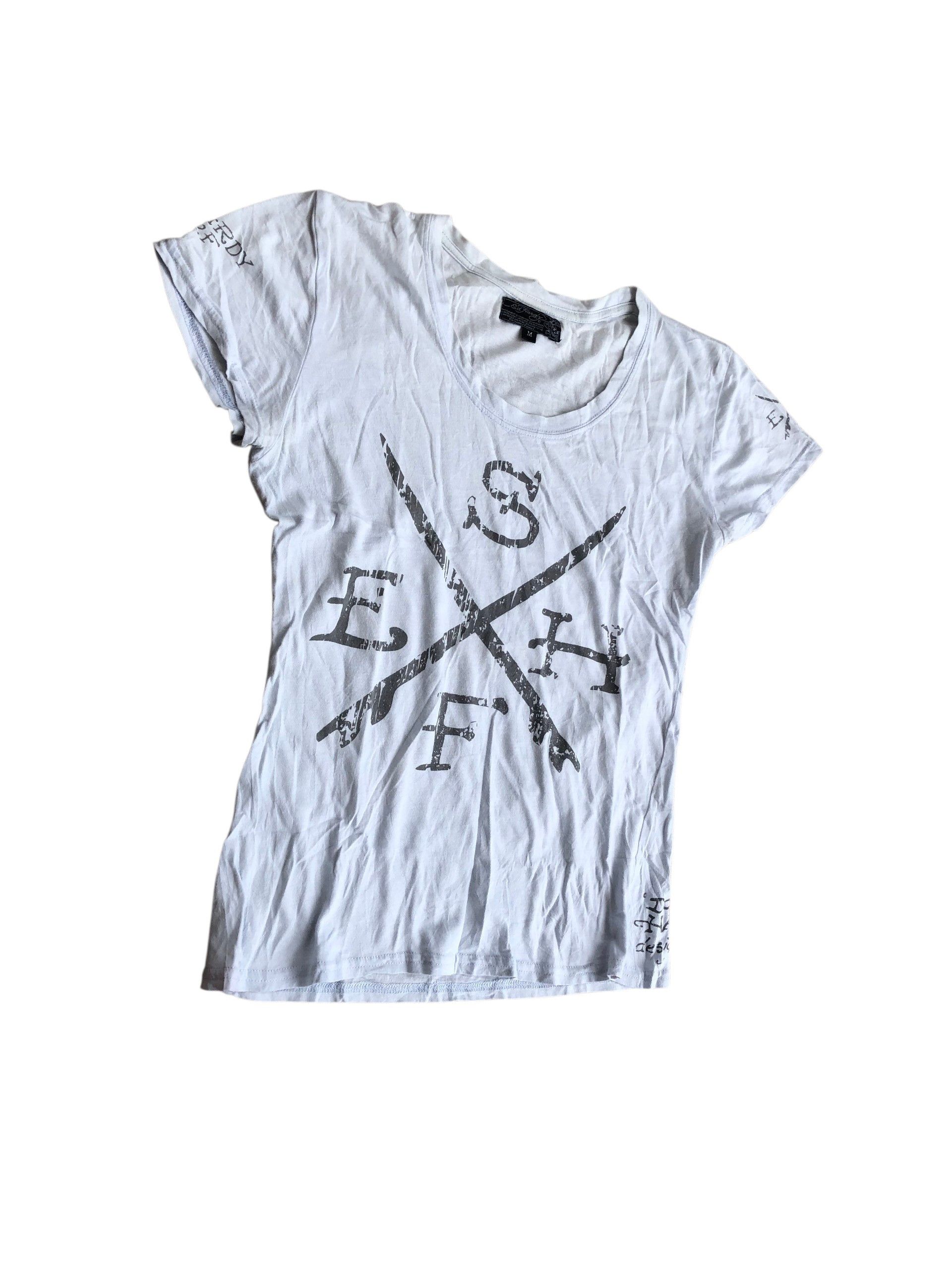If Six Was Nine 2000s Ed Hardy Poem Vkei Style Y2k Japanese Archive Size US S / EU 44-46 / 1 - 5 Thumbnail