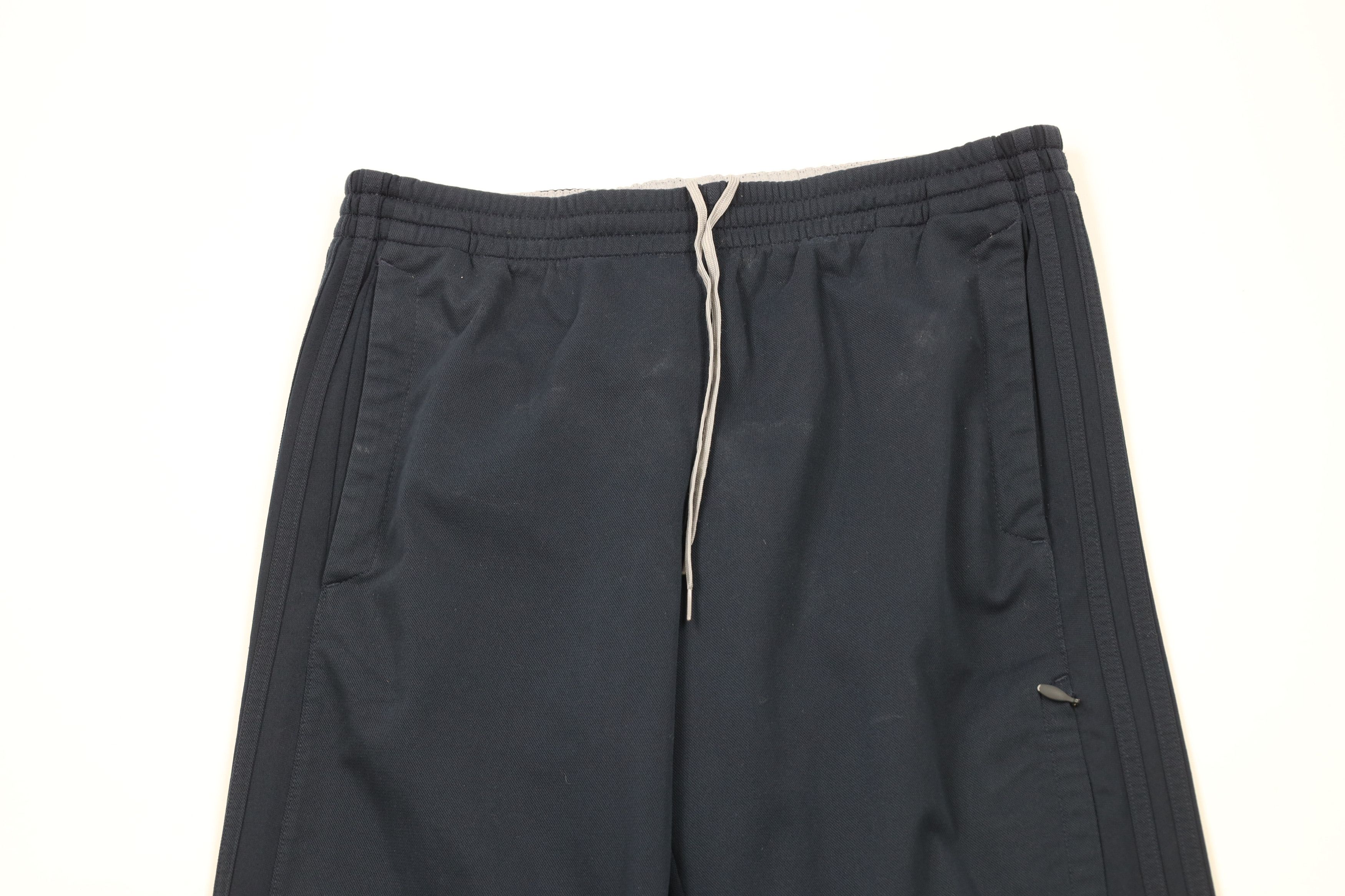 Adidas × Vintage Vintage Adidas Spell Striped Wide Leg Sweatpants Pants Blue Size US 34 / EU 50 - 2 Thumbnail