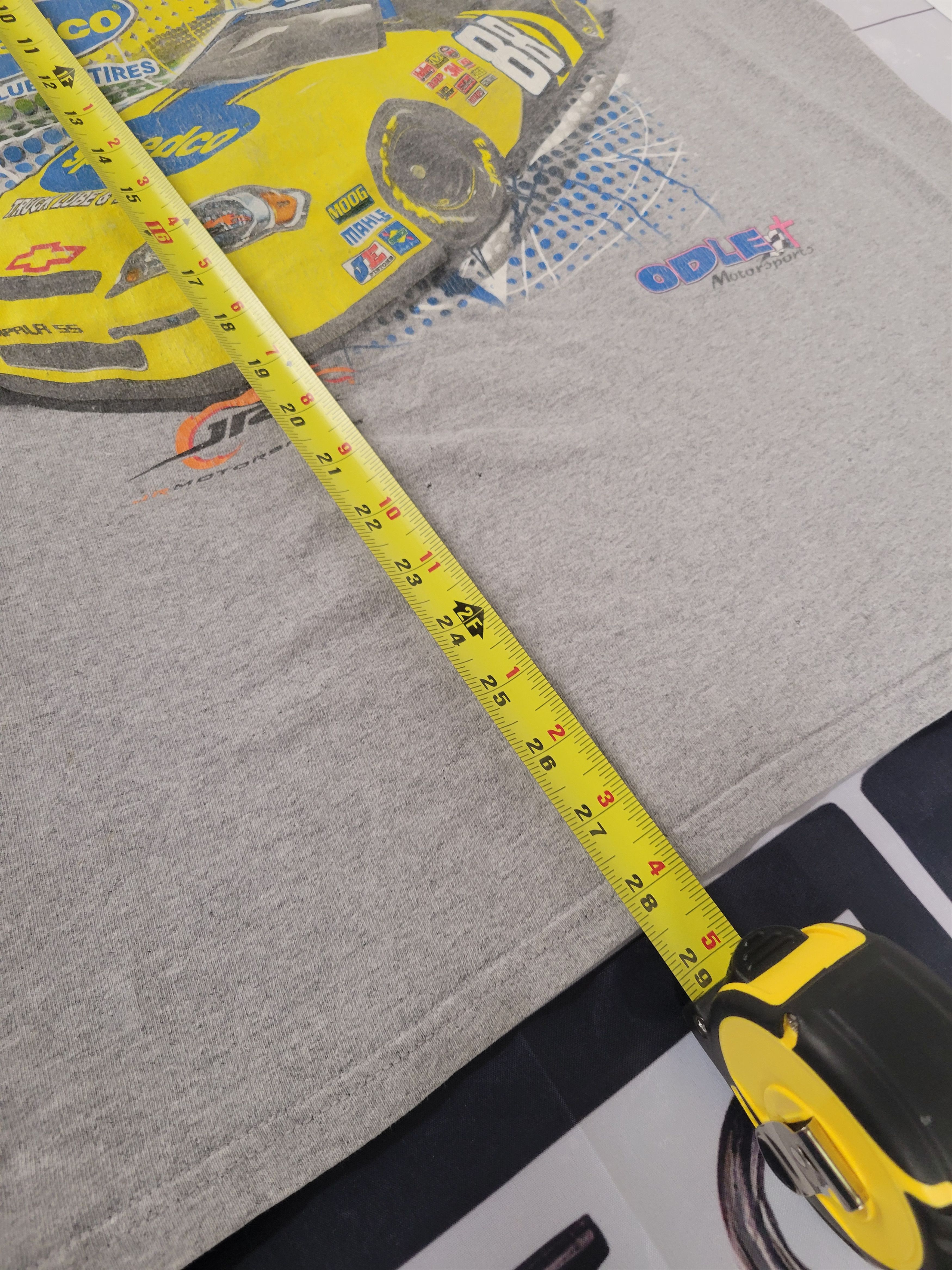 NASCAR Josh Berry grey NASCAR racing tshirt, XL Size US XL / EU 56 / 4 - 6 Thumbnail