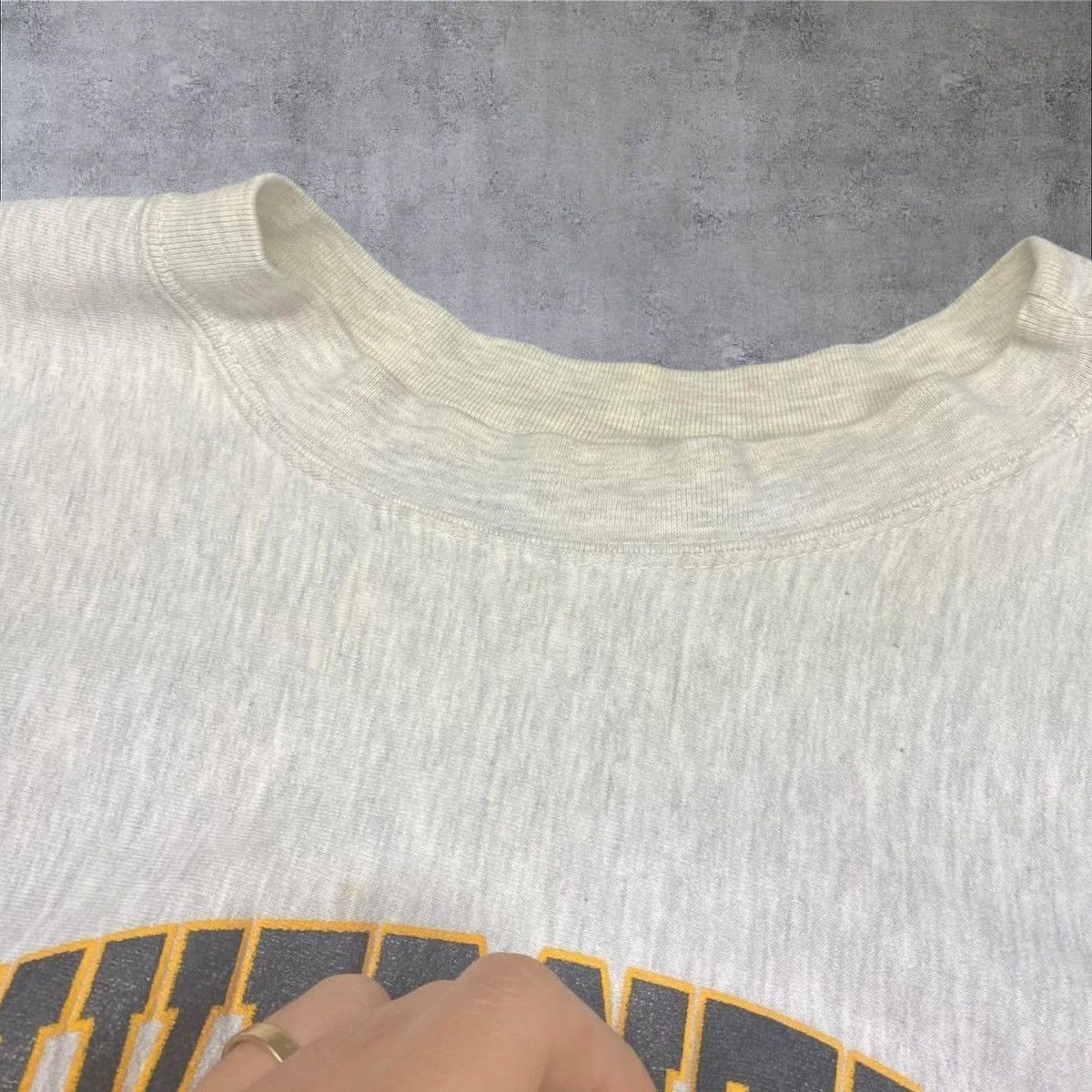 Vintage College Reverse Weave Sweatshirt