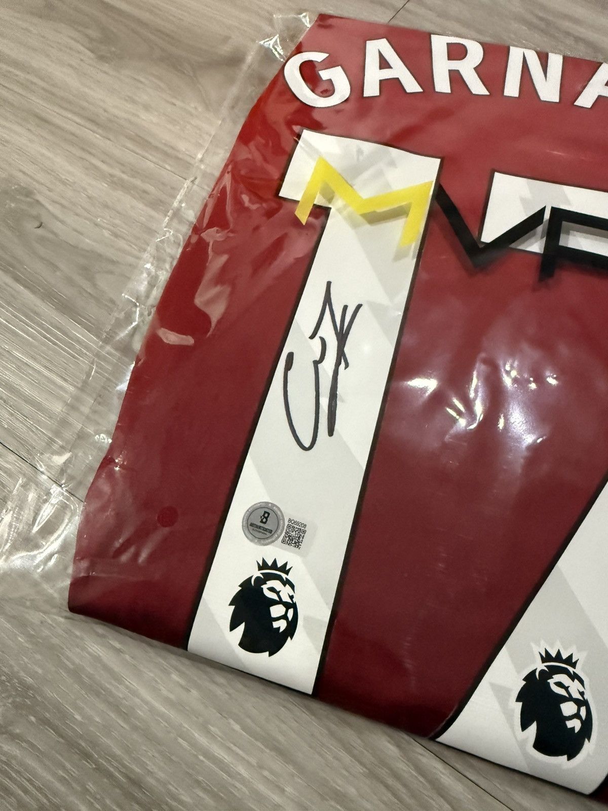 Adidas Manchester United Signed Garnacho #17 Jersey Size US L / EU 52-54 / 3 - 2 Thumbnail