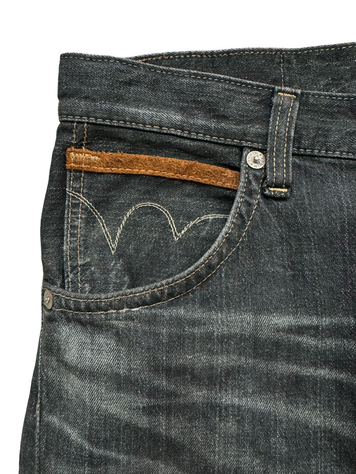 Edwin Vintage EDWIN XV Exclusive Black Denim Jeans Size US 35 - 9 Thumbnail