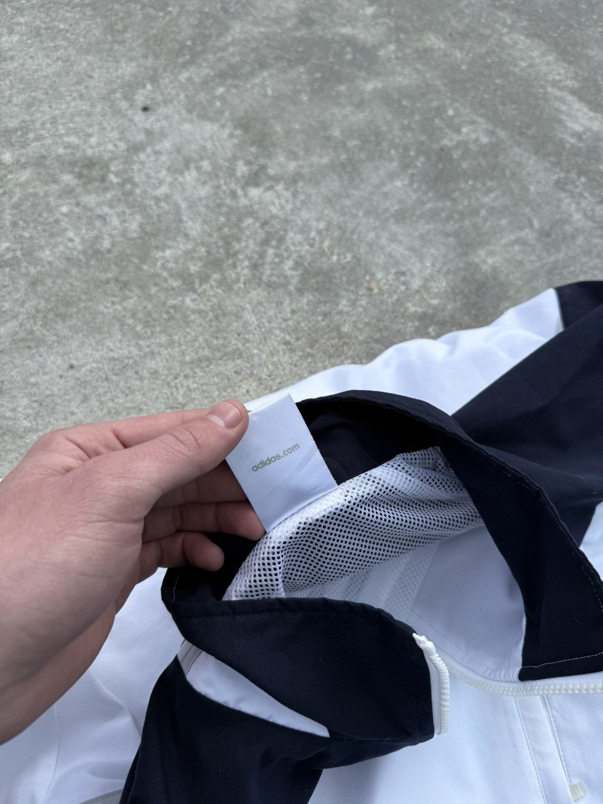 Adidas × Vintage Vintage Adidas Y2K avantgarde streetwear jacket Size US M / EU 48-50 / 2 - 13 Thumbnail
