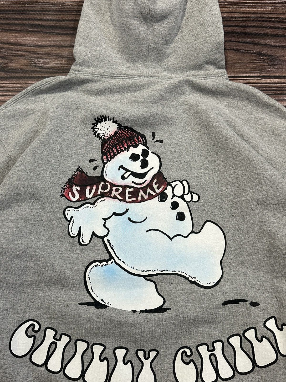 Supreme × Vintage Vintage Hoodie Supreme snowman Streetwear Size US L / EU 52-54 / 3 - 9 Thumbnail