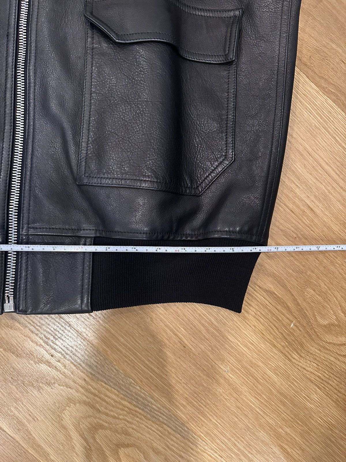 Rick Owens DIRT SS18 LEATHER JACKET SIZE 56 Size US XL / EU 56 / 4 - 21 Thumbnail