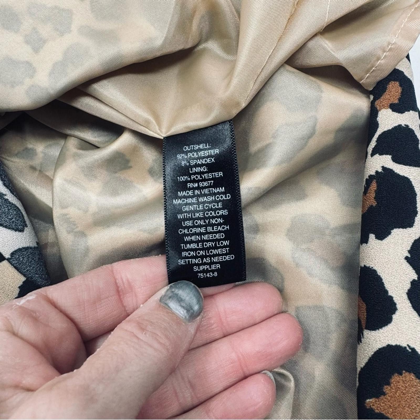 Worthington NWT. Worthington. Cinlee Animal Leopard Print Skirt. Size 4. Size 27" / US 4 / IT 40 - 4 Thumbnail