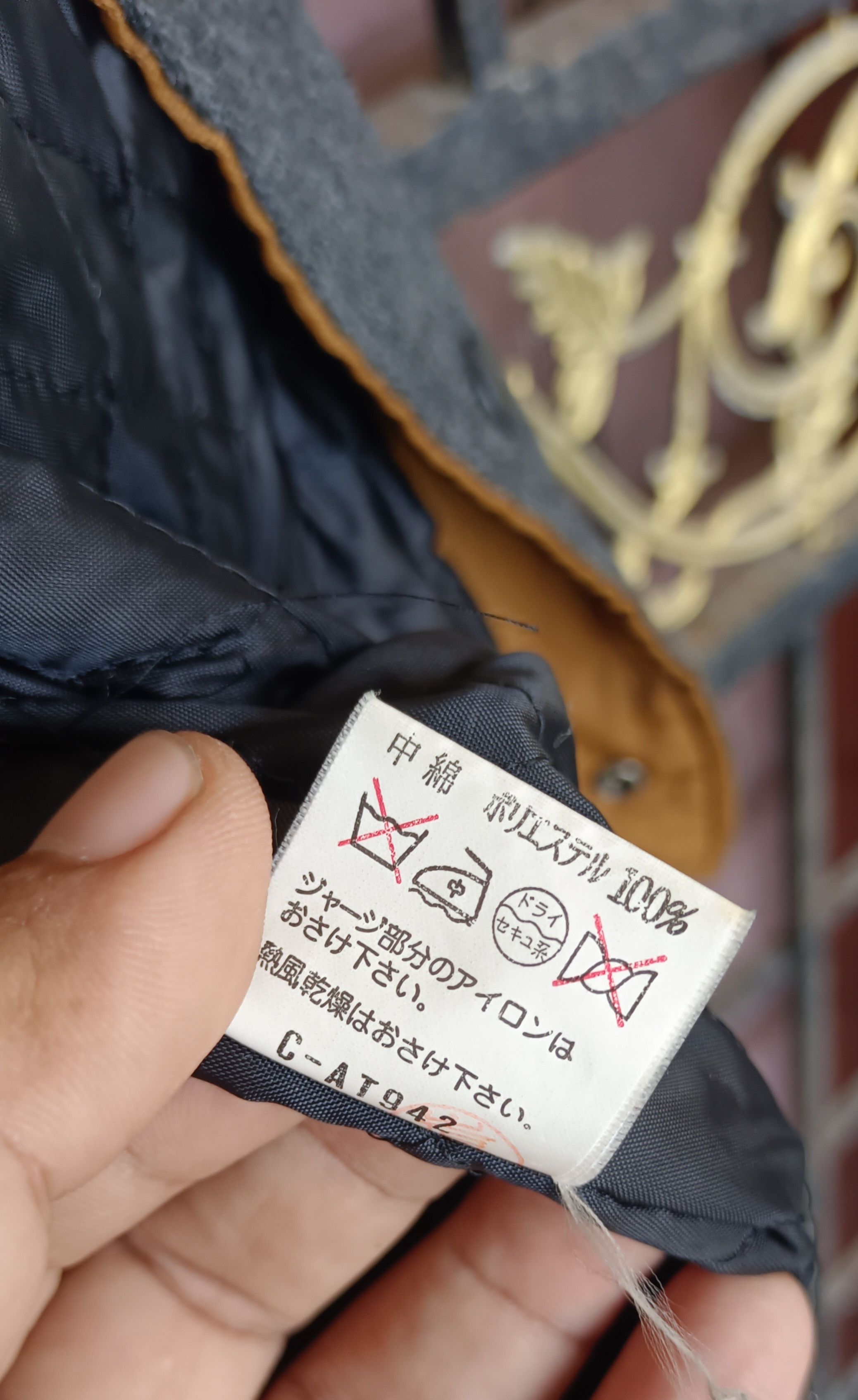 Japanese Brand Vintage🔥 West CAB Bomber Jacket Multi Colour Click Button Size US L / EU 52-54 / 3 - 8 Thumbnail