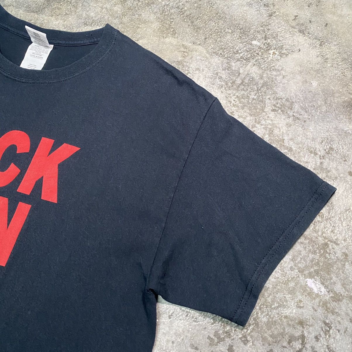 Band Tees × Vintage VINTAGE Y2K PIZZA OF DEATH RECORDS “FUCK KEN” TEE Size US L / EU 52-54 / 3 - 7 Thumbnail