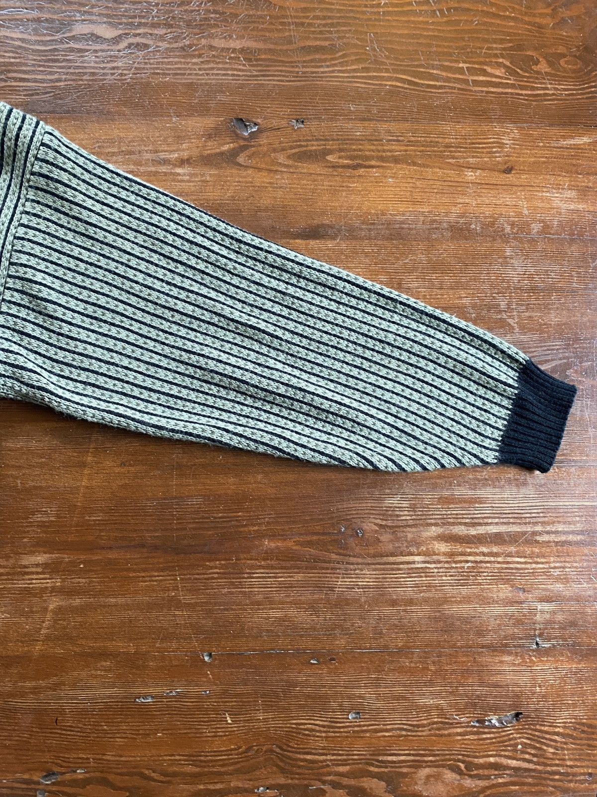 Vintage Vintage 70’s American Crusader Striped Knit Cardigan Sweater Size US L / EU 52-54 / 3 - 11 Thumbnail