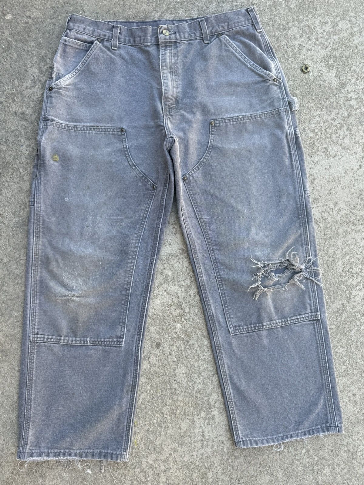 Carhartt B136 Grey Double Knee