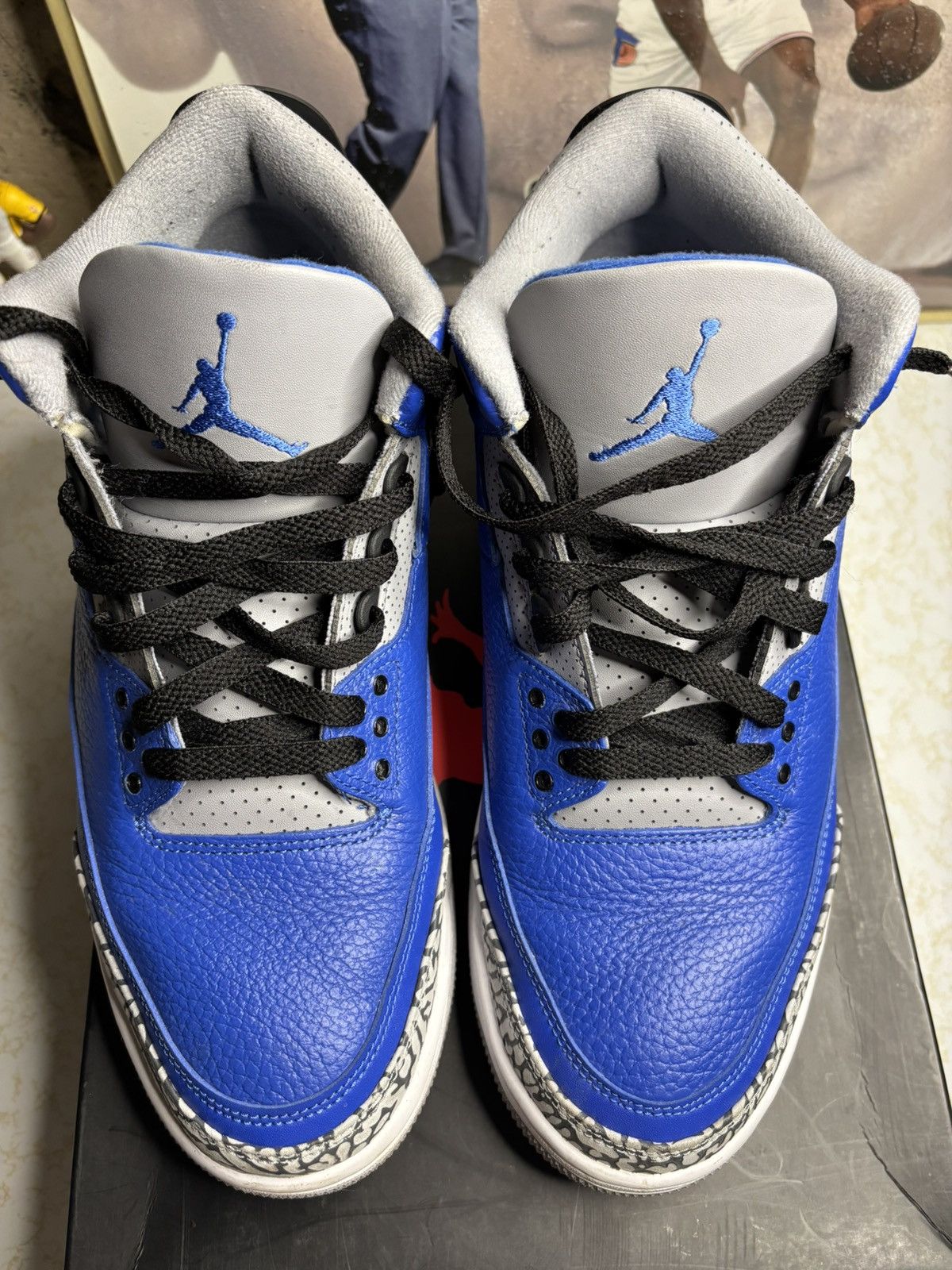 Jordan Brand Air Jordan 3 Retro racer blue Size US 11 / EU 44 - 2 Thumbnail