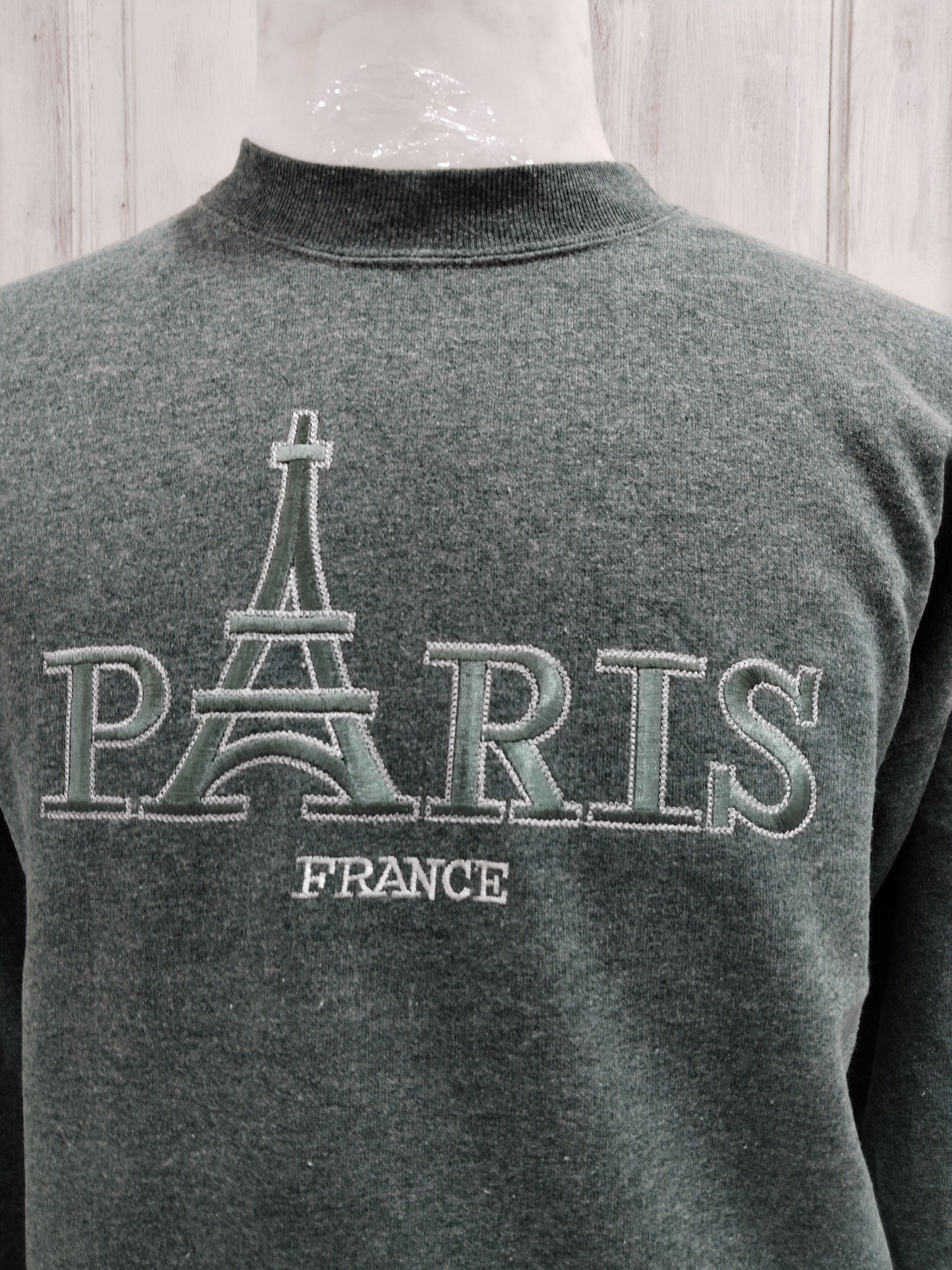 Energie × Vintage Vintage Y2K Paris France Spellout Logo Sweatshirt Size US L / EU 52-54 / 3 - 3 Thumbnail
