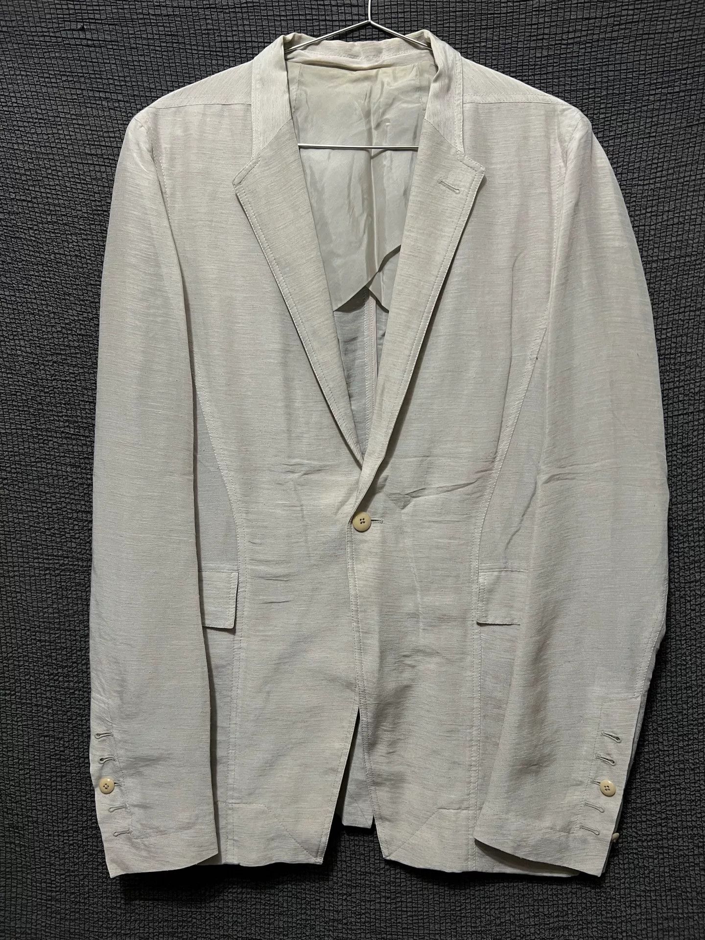 Rick Owens Rick Owens Silk Blend Suit Jacket Size US L / EU 52-54 / 3 - 1 Thumbnail