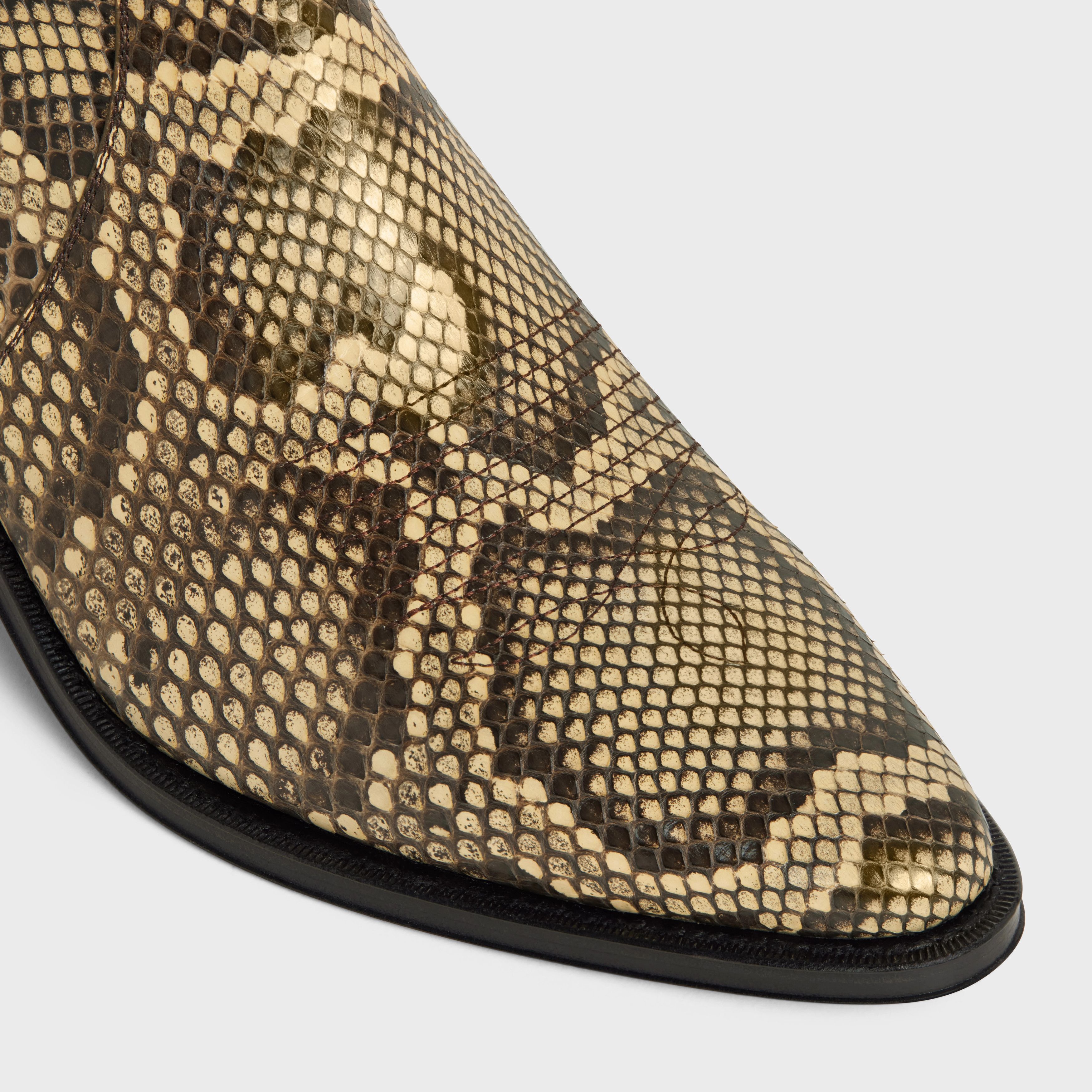 Celine o1bcso1str1123 333164144C.11LY Boots in Light Yellow Size US 8 / EU 41 - 2 Thumbnail