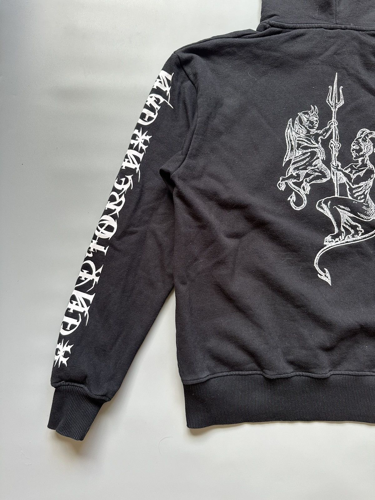 Han Kjobenhavn Han Kjobenhavn Demons Print Hoodie Long Sleeve Black Size S Size US S / EU 44-46 / 1 - 4 Thumbnail