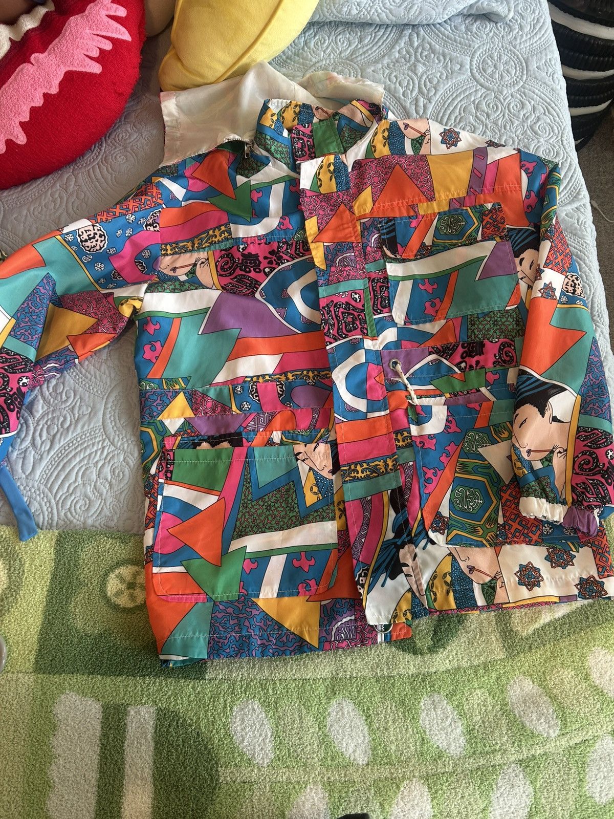 Other Colorful windbreaker Size US XL / EU 56 / 4 - 1 Thumbnail