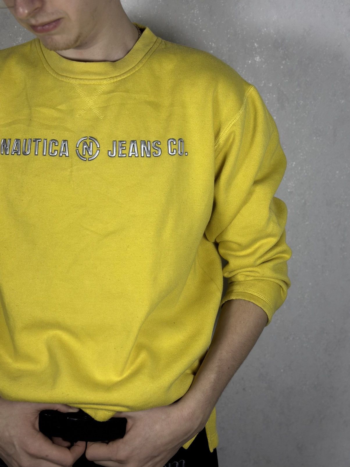 Nautica VTG Nautica Jeans Sweatshirts Big Logo Y2K 00s USA Size M Size US M / EU 48-50 / 2 - 4 Thumbnail