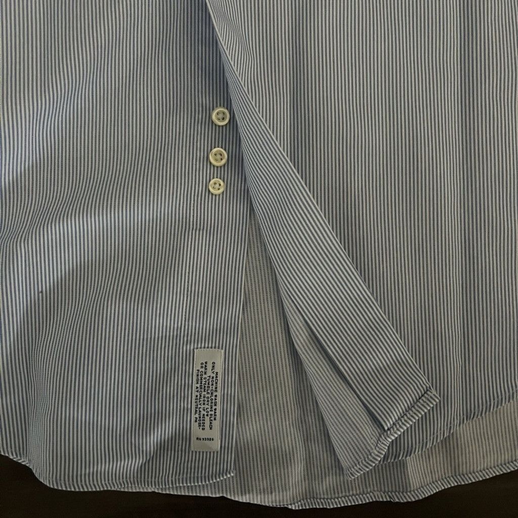 Brooks Brothers Brooks Brothers Pin Stripes Classic Button Down shirt Size US S / EU 44-46 / 1 - 8 Thumbnail
