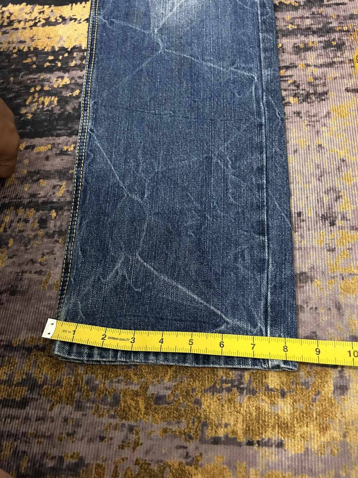 Japanese Brand Vintage Japanese Sorridere Mud Wash Claw Mark Jeans Size US 32 / EU 48 - 21 Thumbnail
