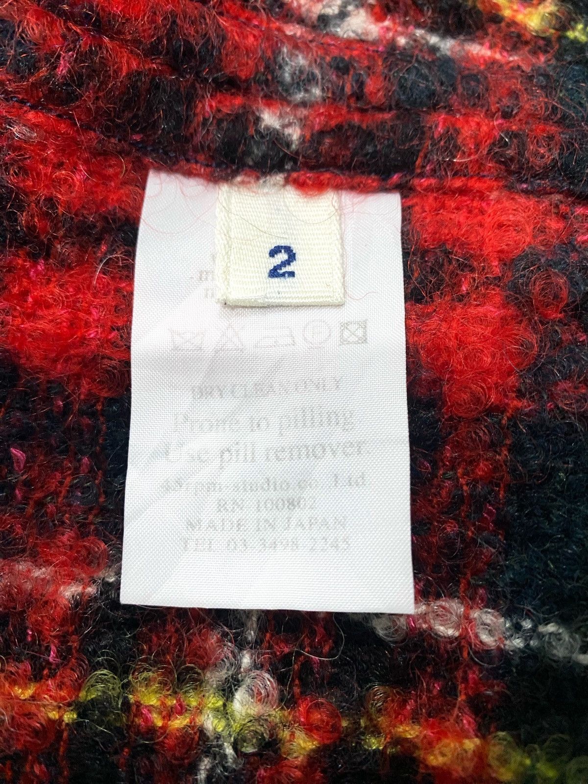 45rpm × Japanese Brand 45Rpm Mohair wool Coat blazer dress Size ONE SIZE - 6 Thumbnail