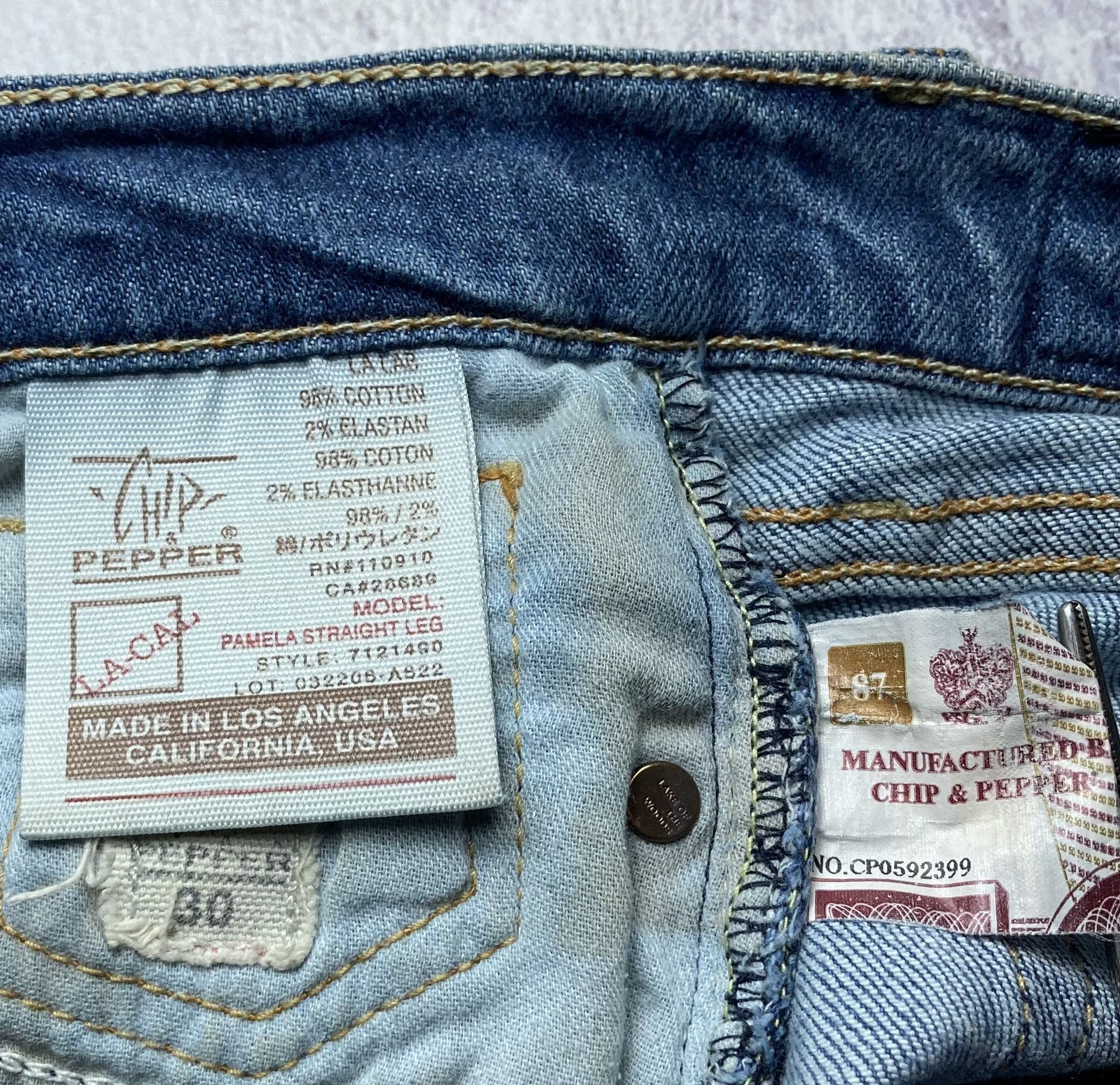 Chip & Pepper Vintage Jeans Men’s Size 30 Size US 30 / EU 46 - 8 Thumbnail