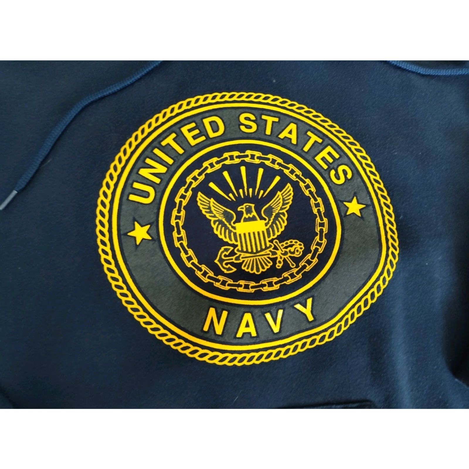 Soffe Vtg Soffe United States Navy US Hoodie Official Made In USA Blue Size M Size US M / EU 48-50 / 2 - 3 Thumbnail