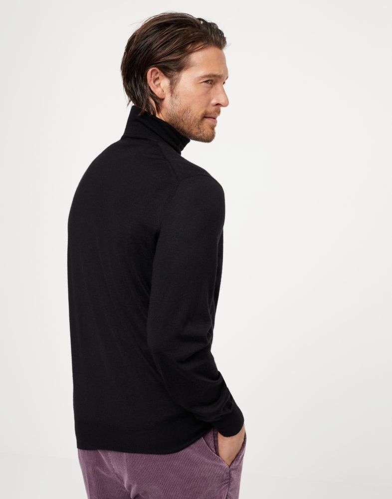 Brunello Cucinelli o1w1db10825 Turtleneck Sweater in Black Size US M / EU 48-50 / 2 - 5 Thumbnail